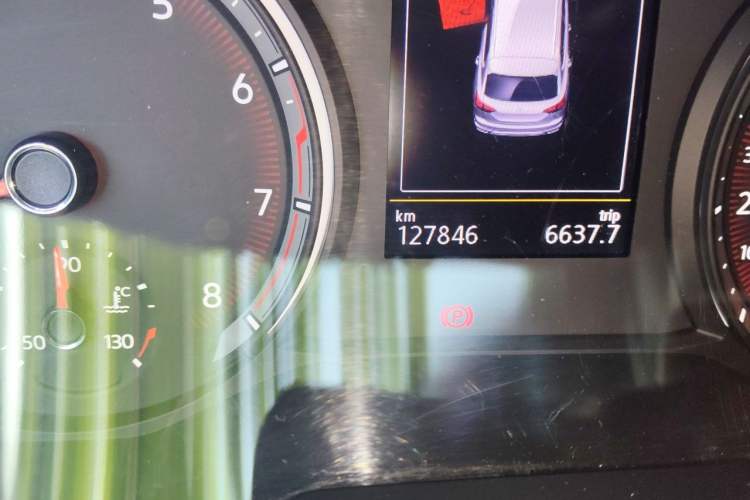 Used Volkswagen Tayron 2019 Teramont Edition 280TSI Two-Wheel Drive Luxury Model China VI Standard Odometer Close Up