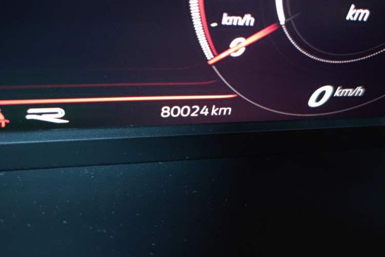 Used Volkswagen Tayron 2019 380TSI Four-Wheel Drive R-Line China VI-standard Odometer Close Up