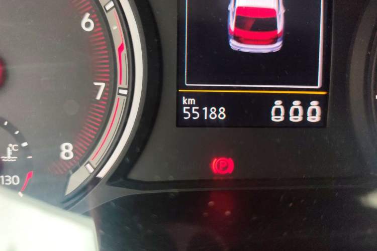 Used Volkswagen Tayron 2019 330TSI Two-Wheel Drive Luxury Model China VI Standard Odometer Close Up