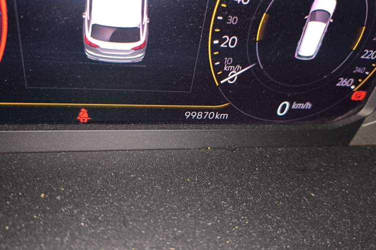 Used Volkswagen Tayron 2019 380TSI Four-Wheel Drive Prestige Model China VI Standard Odometer Close Up