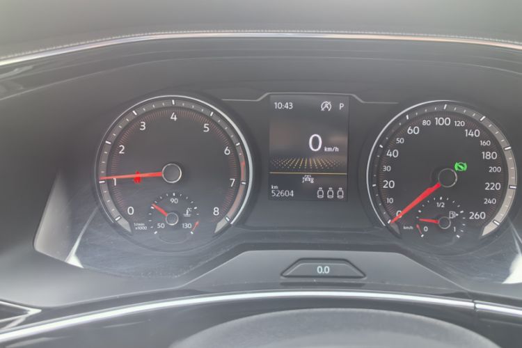 Used Volkswagen Tayron 2019 330TSI Two-Wheel Drive Luxury Model China VI Standard Odometer Close Up