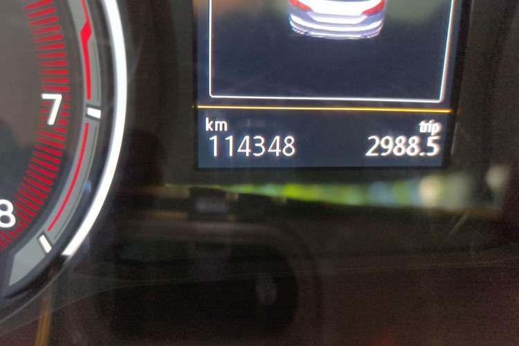 Used Volkswagen Tayron 2019 Teramont Edition 280TSI Two-Wheel Drive Luxury Model China VI Standard Odometer Close Up
