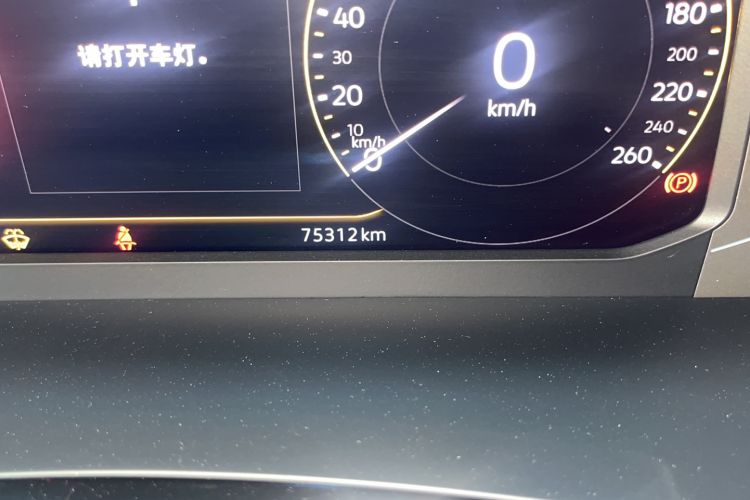 Used Volkswagen Tayron 2019 330TSI Two-Wheel-Drive Prestige Version China VI Standard Odometer Close Up