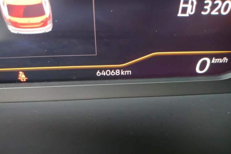 Used Volkswagen Tayron 2019 380TSI Four-Wheel Drive R-Line China VI-standard Odometer Close Up