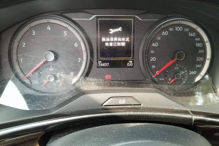Used Volkswagen Tayron 2019 330TSI Four-Wheel Drive Luxury Version China VI Standard Odometer Close Up