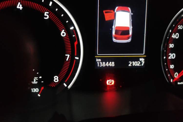 Used Volkswagen Tayron 2019 Teramont Edition 280TSI Two-Wheel Drive Luxury Model China VI Standard Odometer Close Up