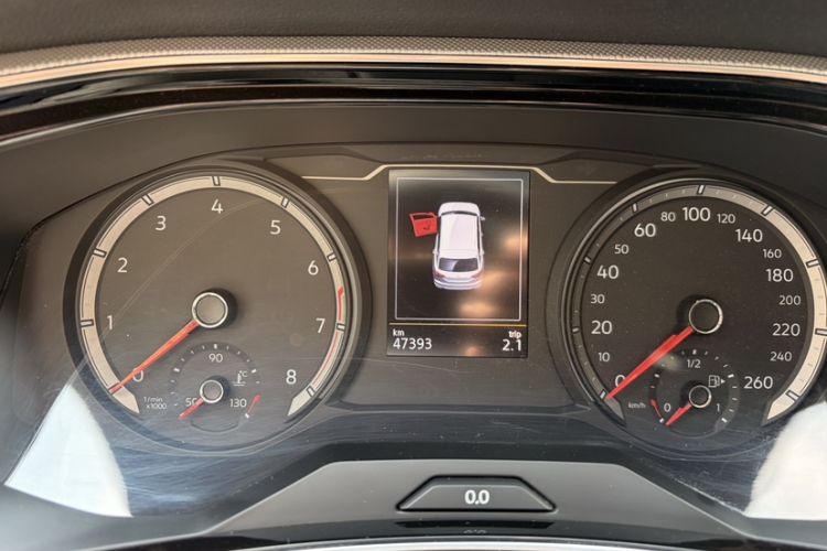 Used Volkswagen Tayron 2019 330TSI Four-Wheel Drive Luxury Version China V Standard Odometer Close Up
