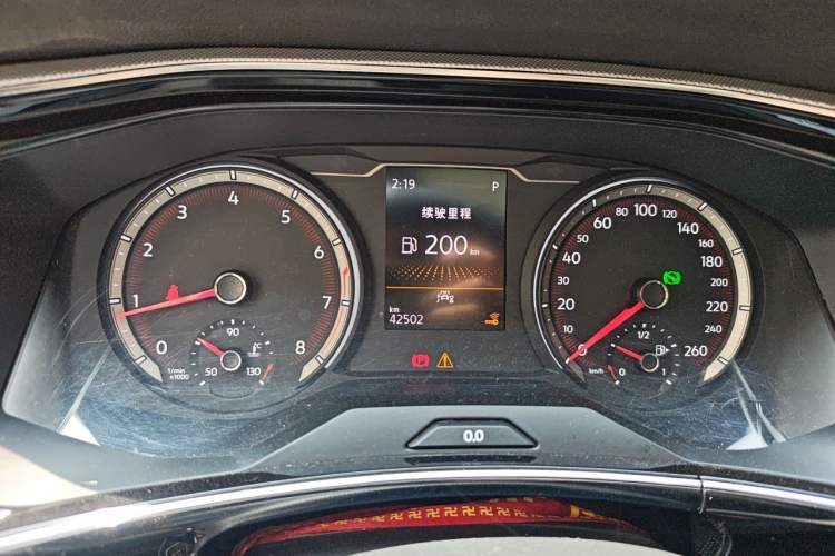 Used Volkswagen Tayron 2019 330TSI Two-Wheel Drive Luxury Model China VI Standard Odometer Close Up
