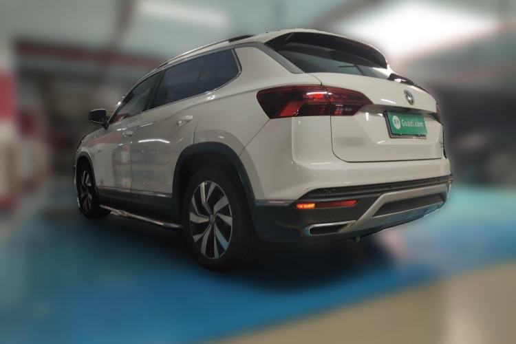 Used Volkswagen Tayron 2019 330TSI Two-Wheel-Drive Luxury Version China V Emission Standard Rear Left 45 Deg