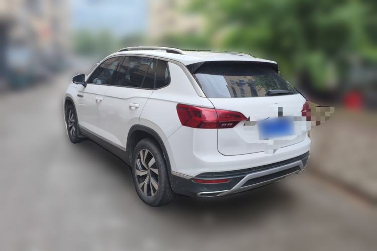 Used Volkswagen Tayron 2019 330TSI Two-Wheel-Drive Luxury Version China V Emission Standard Rear Left 45 Deg