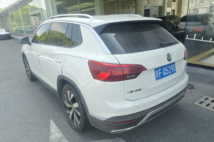 Used Volkswagen Tayron 2019 330TSI Two-Wheel-Drive Luxury Version China V Emission Standard Rear Left 45 Deg