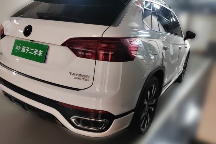 Used Volkswagen Tayron 2019 380TSI Four-Wheel Drive R-Line China VI-standard Rear Right 45 Deg
