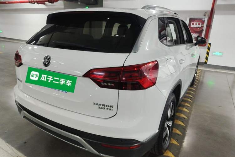 Used Volkswagen Tayron 2019 330TSI Two-Wheel-Drive Luxury Version China V Emission Standard Rear Right 45 Deg