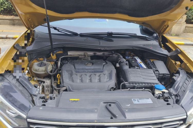 Used Volkswagen Tayron 2019 330TSI Four-Wheel Drive Luxury Version China V Standard Engine Bay