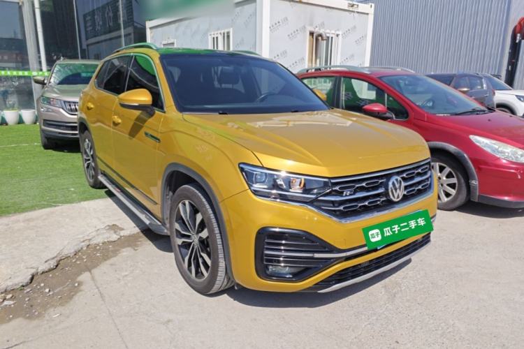 Used Volkswagen Tayron 2019 380TSI All-Wheel Drive R-Line China V-standard Front Right 45 Deg