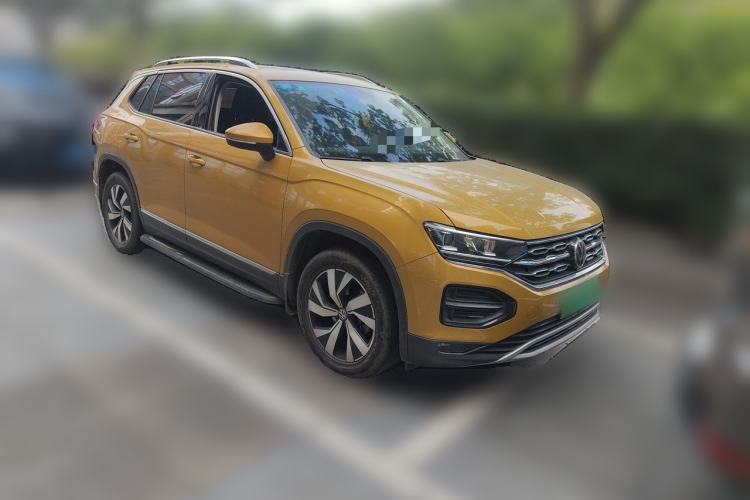 Used Volkswagen Tayron 2019 330TSI Two-Wheel-Drive Luxury Version China V Emission Standard Front Right 45 Deg