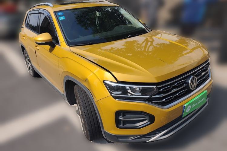 Used Volkswagen Tayron 2019 330TSI Two-Wheel-Drive Luxury Version China V Emission Standard Front Right 45 Deg