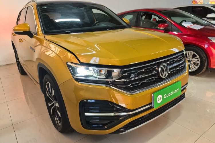 Used Volkswagen Tayron 2019 380TSI Four-Wheel Drive R-Line China VI-standard Front Right 45 Deg