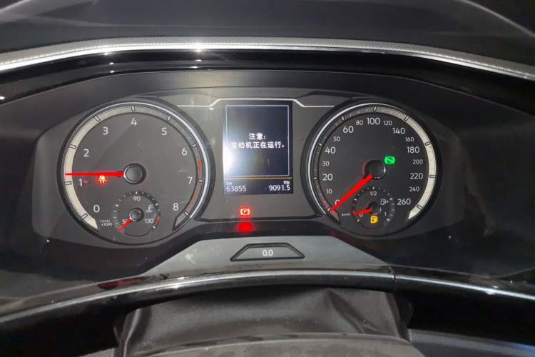 Used Volkswagen Tayron 2019 Teramont Edition 280TSI Two-Wheel Drive Luxury Model China VI Standard Instrument Cluster