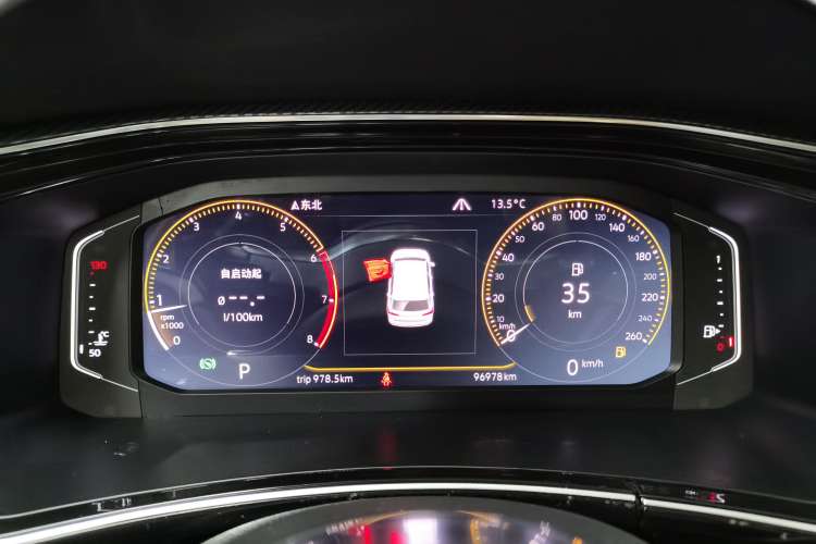Used Volkswagen Tayron 2019 380TSI All-Wheel Drive R-Line China V-standard Instrument Cluster