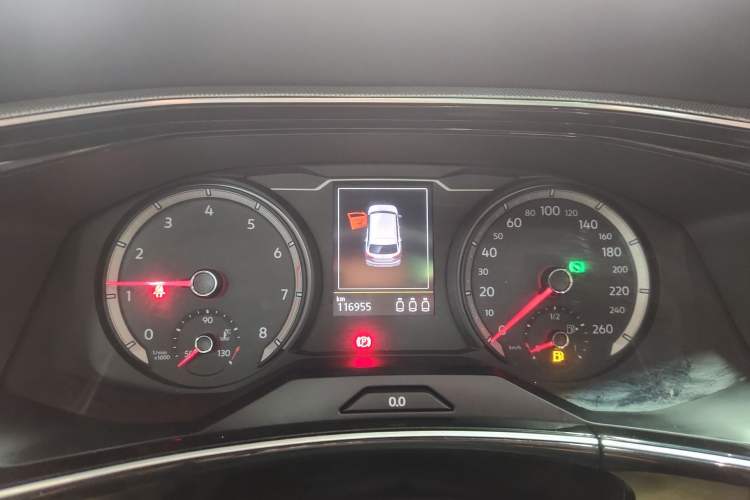 Used Volkswagen Tayron 2019 Teramont Edition 280TSI Two-Wheel Drive Luxury Model China VI Standard Instrument Cluster