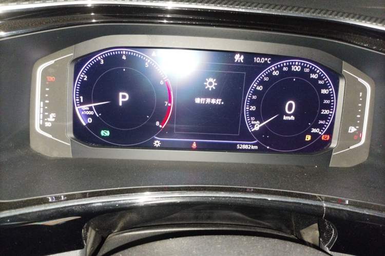 Used Volkswagen Tayron 2019 380TSI Four-Wheel Drive Flagship Version China V Standard Instrument Cluster