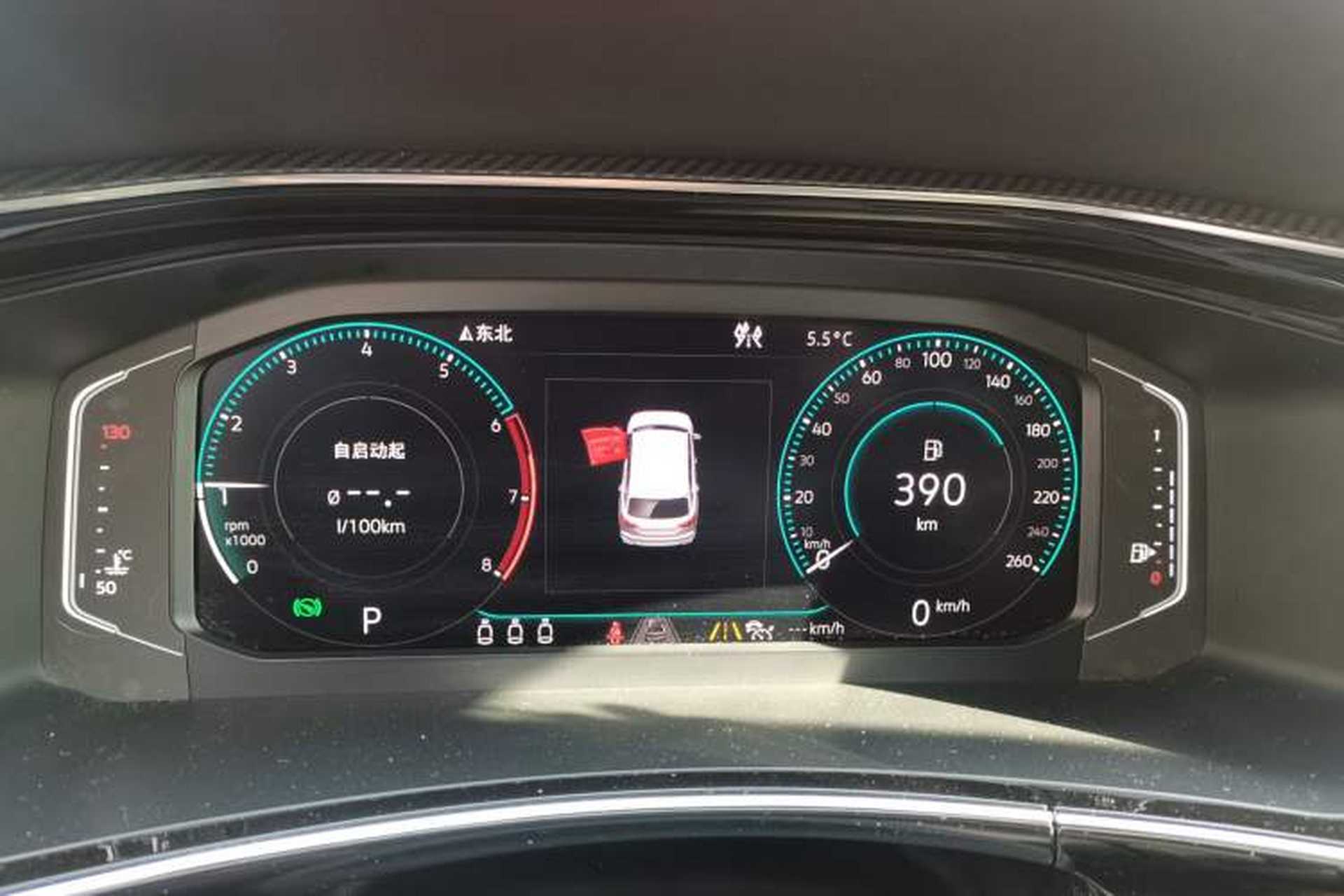 Used Volkswagen Tayron 2019 380TSI Four-Wheel Drive Flagship Version China V Standard Instrument Cluster