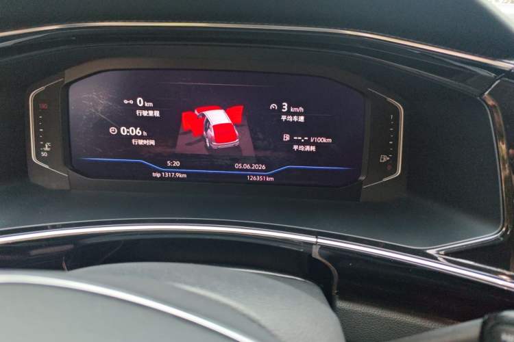 Used Volkswagen Tayron 2019 380TSI Four-Wheel Drive Flagship Version China V Standard Odometer Close Up