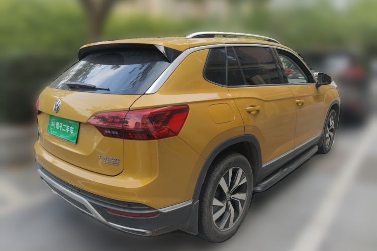 Used Volkswagen Tayron 2019 330TSI Two-Wheel-Drive Luxury Version China V Emission Standard Rear Right 45 Deg