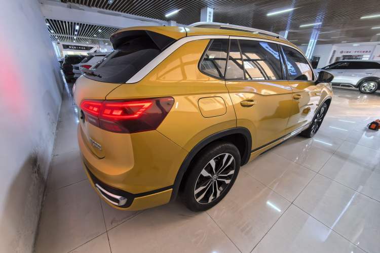 Used Volkswagen Tayron 2019 380TSI Four-Wheel Drive R-Line China VI-standard Rear Right 45 Deg