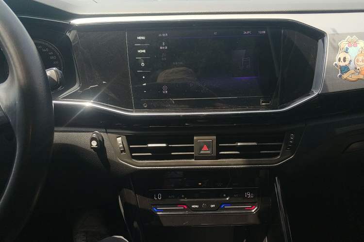 Used Volkswagen Tayron 2020 330TSI Two-Wheel Drive Luxury Smart Connectivity Version Audio And AC Panel