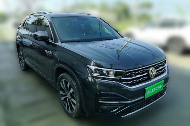 Used Volkswagen Tayron 2020 380TSI All-Wheel Drive R-Line Connected Version Front Right 45 Deg