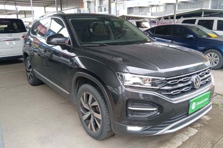 Used Volkswagen Tayron 2020 280TSI Two-Wheel Drive Luxury Connect Edition Front Right 45 Deg