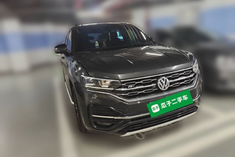 Used Volkswagen Tayron 2020 380TSI All-Wheel Drive R-Line Connected Version Front Right 45 Deg