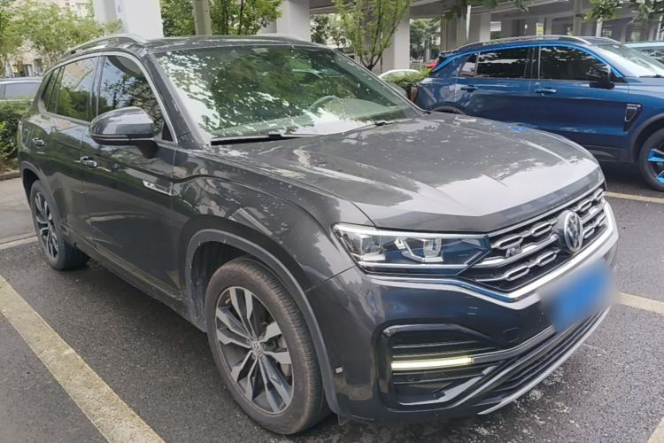 Used Volkswagen Tayron 2020 380TSI All-Wheel Drive R-Line Connected Version Front Right 45 Deg