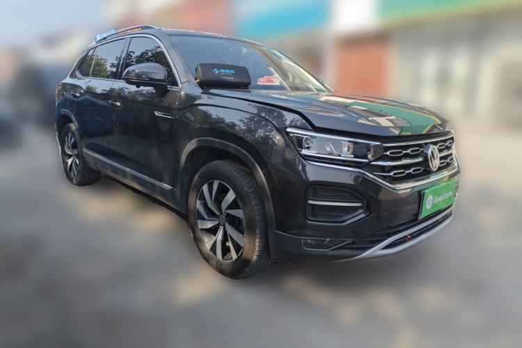 Used Volkswagen Tayron 2020 280TSI Two-Wheel Drive Luxury Connect Edition Front Right 45 Deg