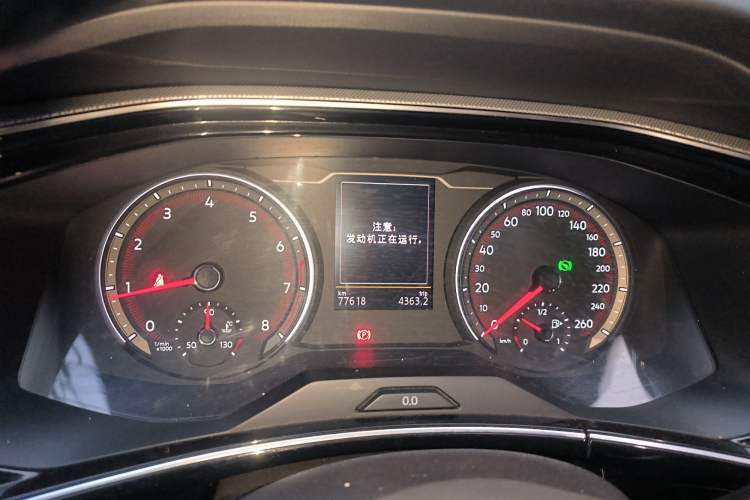 Used Volkswagen Tayron 2020 280TSI Two-Wheel Drive Luxury Connect Edition Instrument Cluster