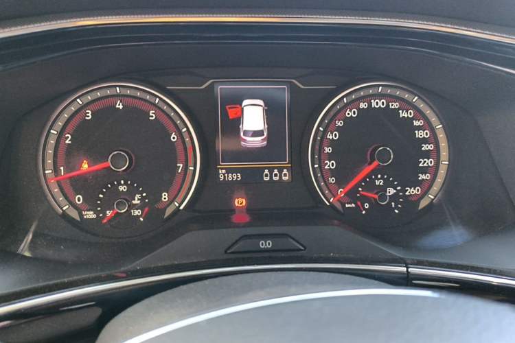 Used Volkswagen Tayron 2020 280TSI Two-Wheel Drive Luxury Connect Edition Instrument Cluster
