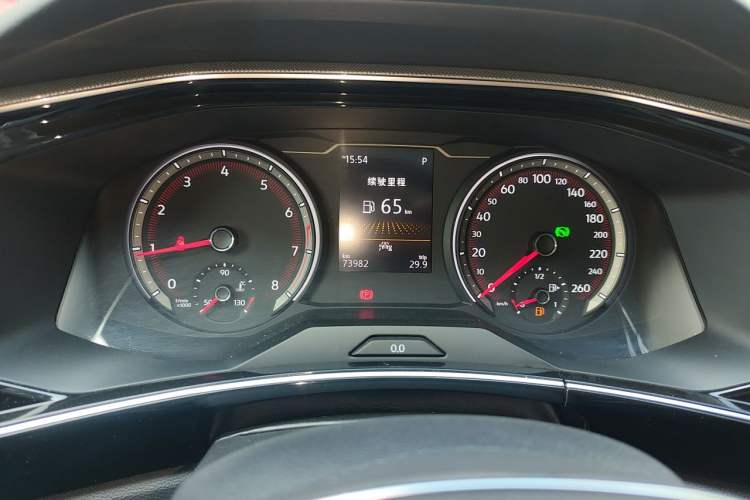 Used Volkswagen Tayron 2020 330TSI Two-Wheel Drive Luxury Smart Connectivity Version Instrument Cluster