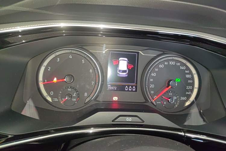 Used Volkswagen Tayron 2020 330TSI Two-Wheel Drive Luxury Smart Connectivity Version Instrument Cluster