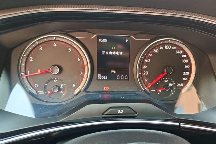 Used Volkswagen Tayron 2020 330TSI Two-Wheel Drive Luxury Smart Connectivity Version Instrument Cluster
