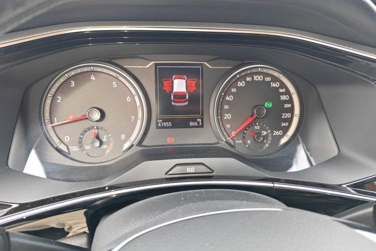 Used Volkswagen Tayron 2020 330TSI Two-Wheel Drive Luxury Smart Connectivity Version Instrument Cluster