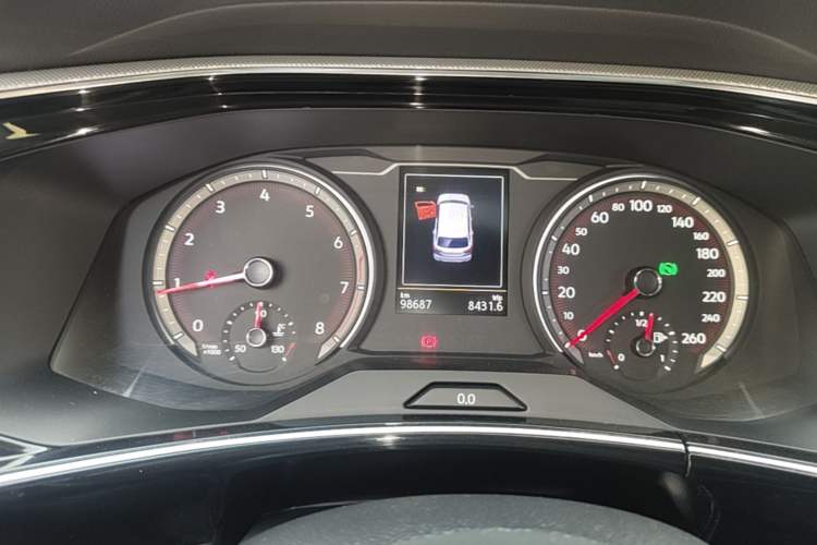 Used Volkswagen Tayron 2020 330TSI Two-Wheel Drive Luxury Smart Connectivity Version Instrument Cluster