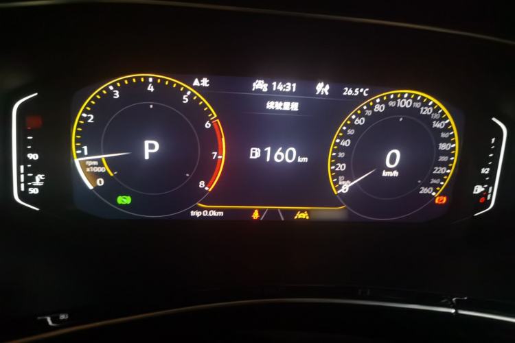 Used Volkswagen Tayron 2020 380TSI Four-Wheel Drive Luxury Connect Pro Edition Instrument Cluster
