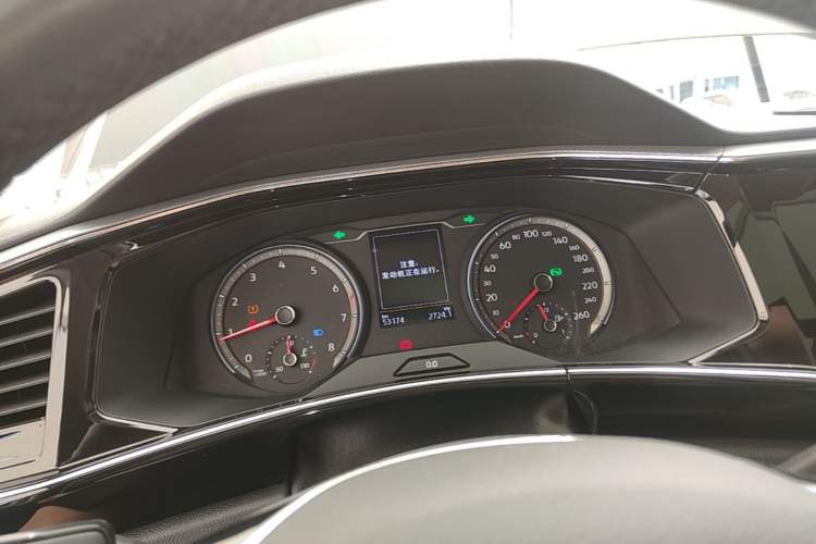 Used Volkswagen Tayron 2020 330TSI Two-Wheel Drive Luxury Smart Connectivity Version Instrument Cluster