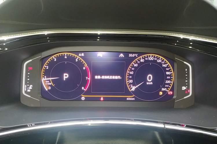 Used Volkswagen Tayron 2020 330TSI Two-Wheel Drive Luxury Smart Connectivity Version Instrument Cluster