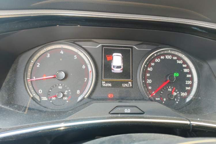 Used Volkswagen Tayron 2020 330TSI Two-Wheel Drive Luxury Smart Connectivity Version Instrument Cluster