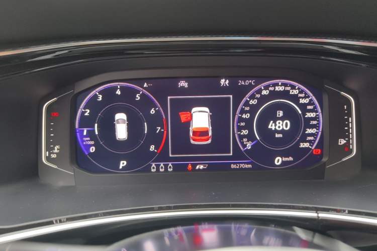 Used Volkswagen Tayron 2020 380TSI All-Wheel Drive R-Line Connected Version Instrument Cluster