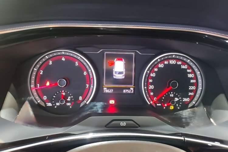 Used Volkswagen Tayron 2020 330TSI Two-Wheel Drive Luxury Smart Connectivity Version Instrument Cluster