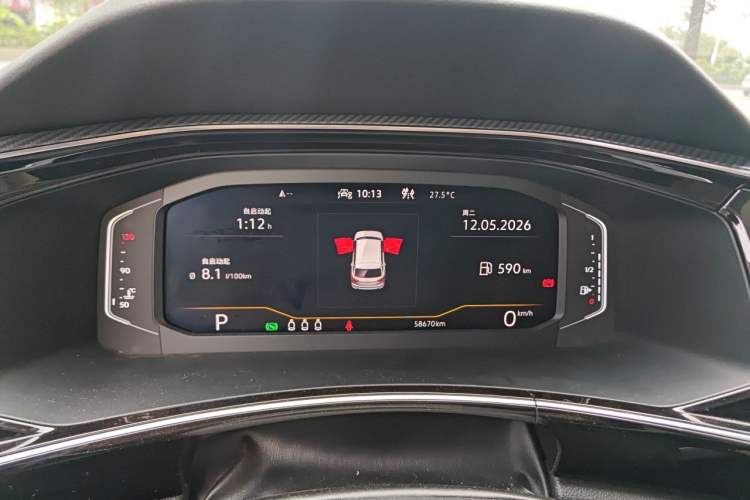 Used Volkswagen Tayron 2020 380TSI Four-Wheel Drive Luxury Connect Pro Edition Instrument Cluster